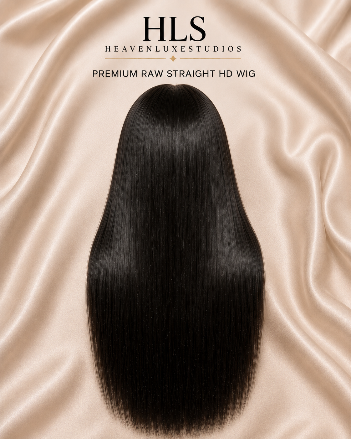 Premium RAW Straight 13x4 HD Wig | 200% Density Included